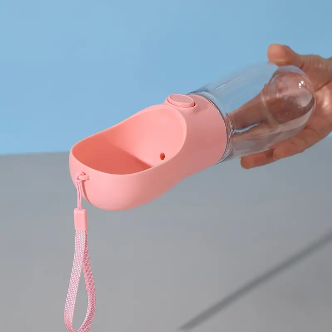 BottlePet Go™ – Botella portátil para perros – Mantén a tu mascota hidratada sin esfuerzo en cada paseo