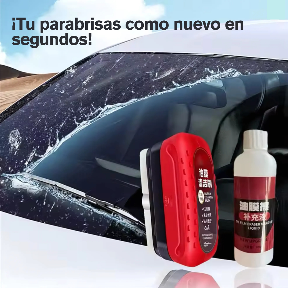 OFERTA 2X1 VisionClear Pro® - Recupera la claridad de tu parabrisas al instante y maneja sin riesgos