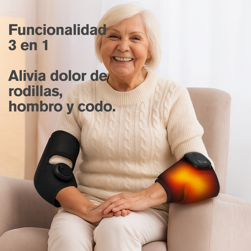 Rodillera Térmica Plus™ – Siente tus rodillas más ligeras y activas en 20 minutos diarios
