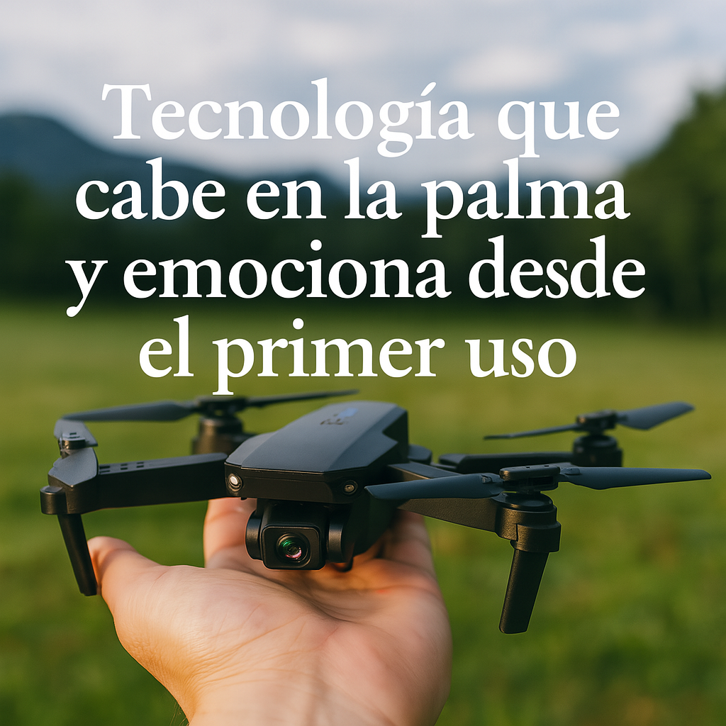 Dron E88 Pro 4K con Cámara Dual - Sorprende con imágenes increíbles desde el primer vuelo