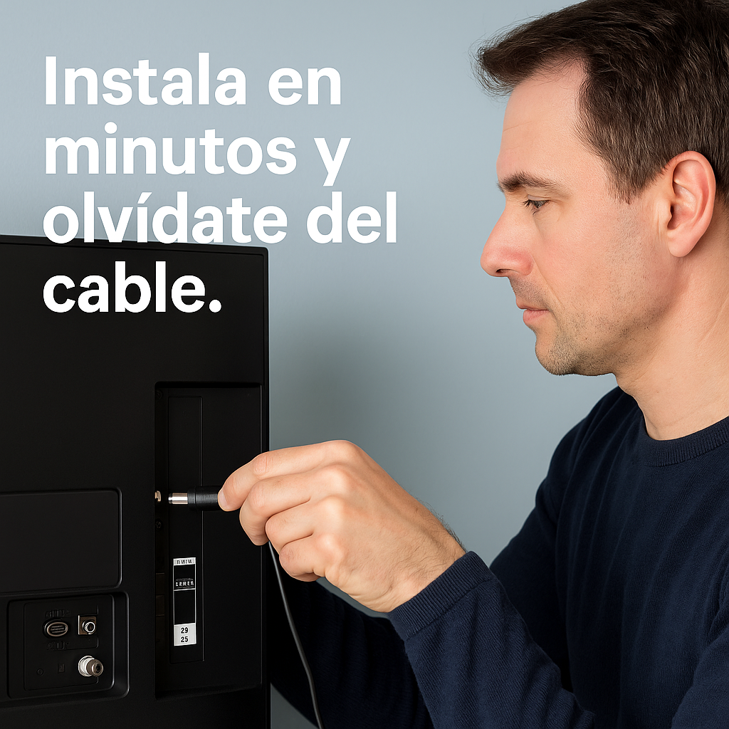 Antena Digital FreeTV – Capta señal gratis – Disfruta televisión abierta en alta definición sin pagar nunca más