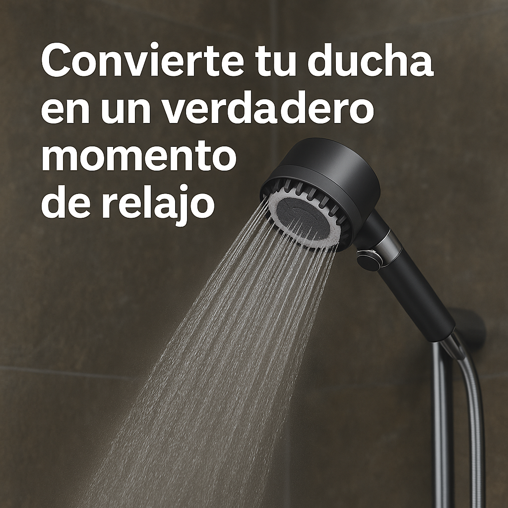 Cabezal HydroSpa™ - Relaja, Filtra y Presuriza – Transforma tus duchas en momentos de relax
