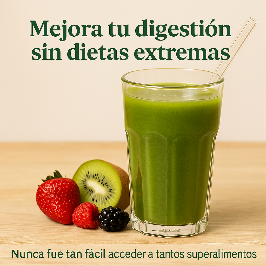 Bloom™ – Jugo verde digestivo – Desinflama tu abdomen y gana energía natural en 7 días
