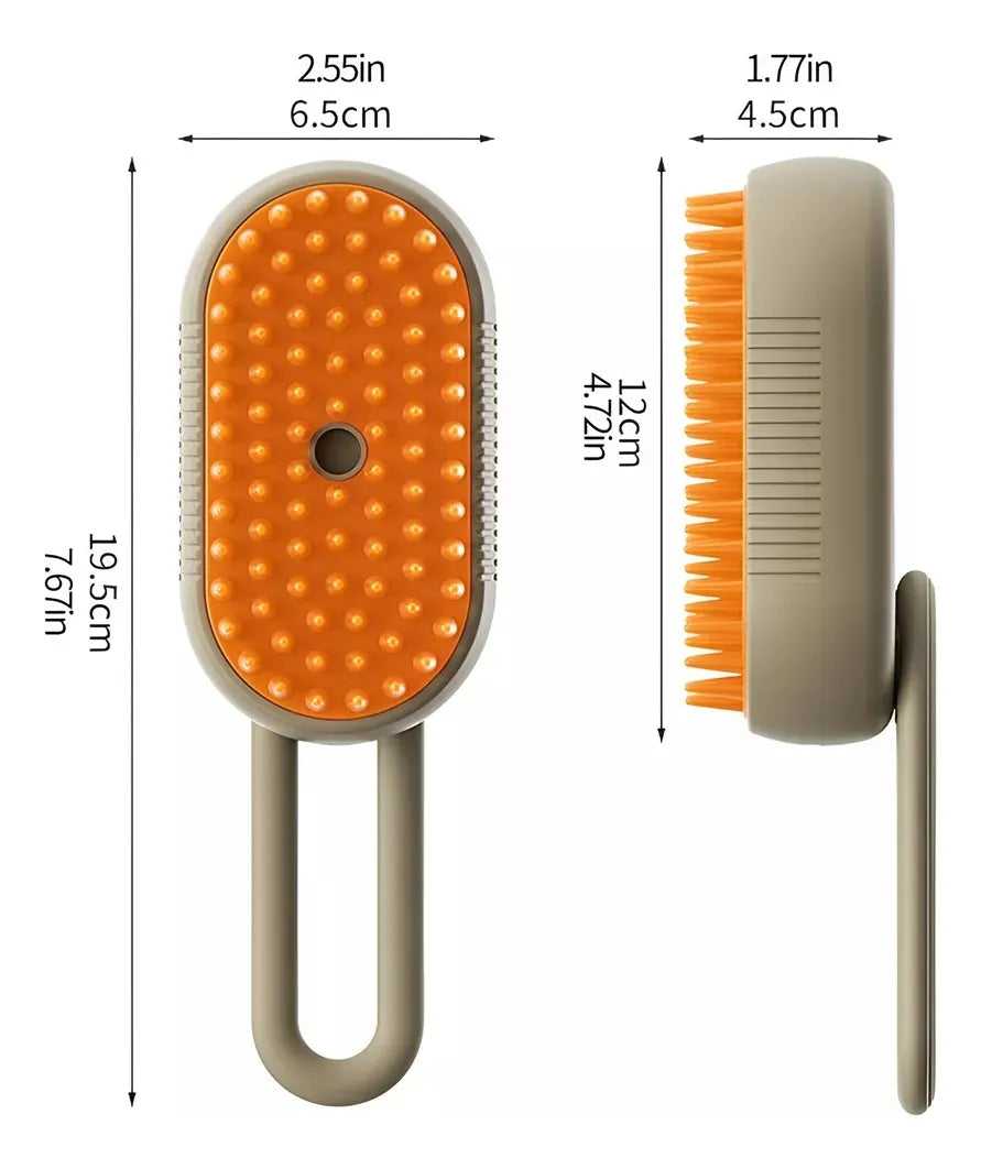Cepillo de Vapor QUITA PELOS para tu Mascota