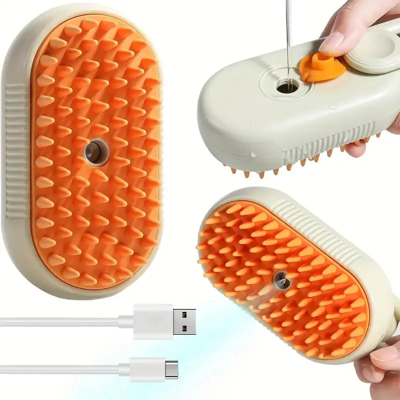 Cepillo de Vapor QUITA PELOS para tu Mascota