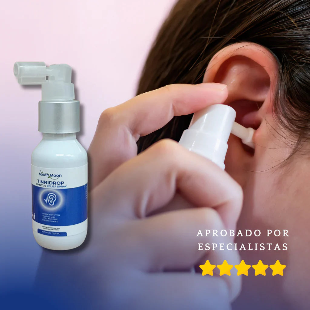 TinniDrop™ Limpieza natural de oídos – Despeja tu audición y calma el tinnitus en pocos días