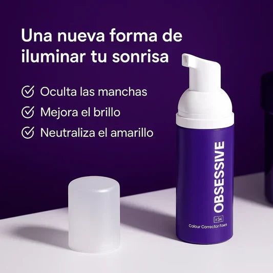 Obsessive V34 – Pasta dental blanqueadora – Resultados visibles desde el primer cepillado