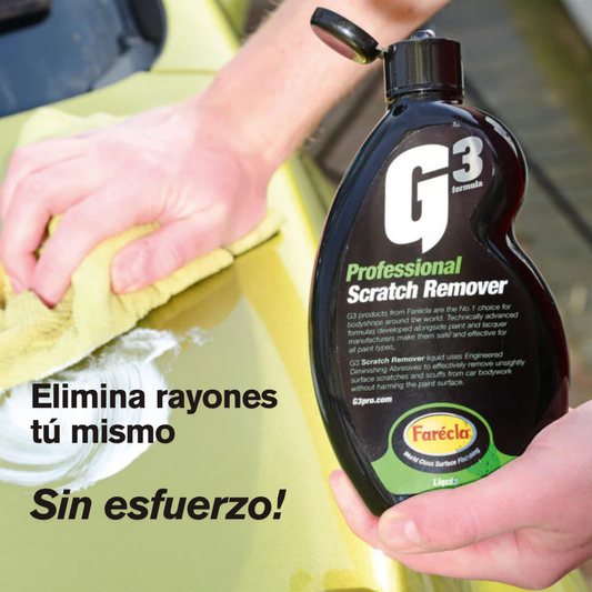 G3 Pro™ 2x1 - Removedor de rayones - Recupera el brillo original de tu auto en una sola pasada