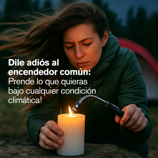 SparkLite™ – Encendedor eléctrico recargable – Prende velas y parrillas sin fuego ni riesgo