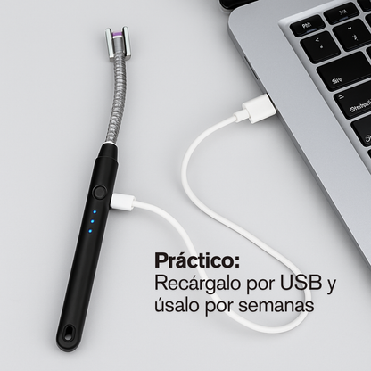 SparkLite™ – Encendedor eléctrico recargable – Prende velas y parrillas sin fuego ni riesgo