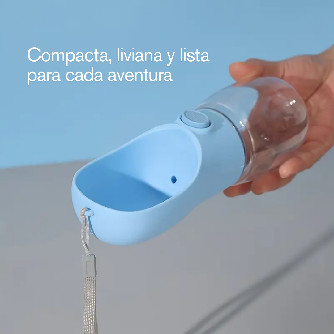 BottlePet Go™ – Botella portátil para perros – Mantén a tu mascota hidratada sin esfuerzo en cada paseo