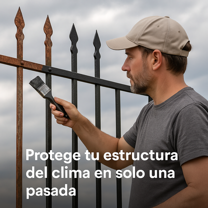 Base Antióxido ProShield™ 300g – Protege metales al exterior – Resiste lluvia, sol y óxido hasta por 5 años