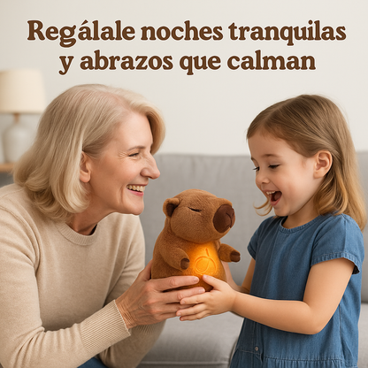 CapySueños™ – Compañero para dormir - Ayuda a tus hijos a conciliar un sueño profundo y seguro cada noche