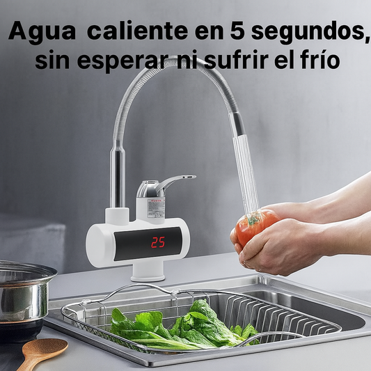 Llave Eléctrica InstaHeat™ – Calienta al instante – Instálala tú mismo y olvídate del frío