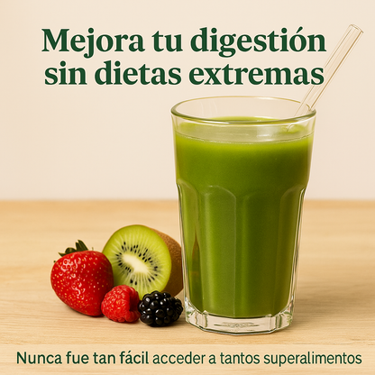 Bloom™ – Jugo verde digestivo – Desinflama tu abdomen y gana energía natural en 7 días
