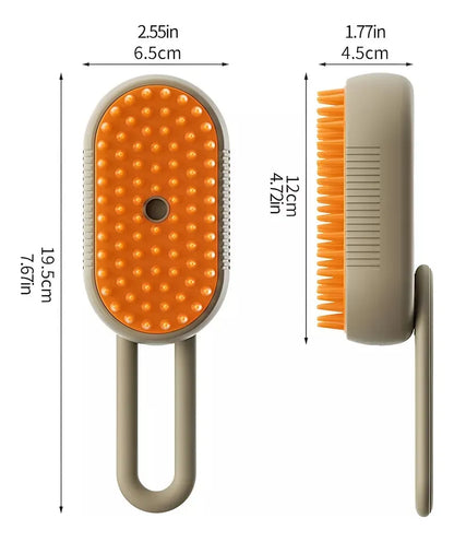 Cepillo de Vapor QUITA PELOS para tu Mascota