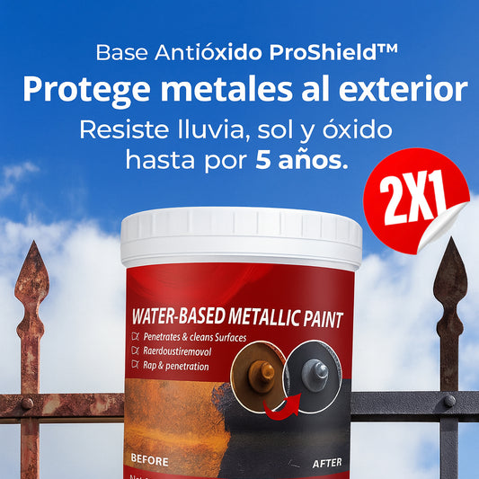 Base Antióxido ProShield™ 300g – Protege metales al exterior – Resiste lluvia, sol y óxido hasta por 5 años